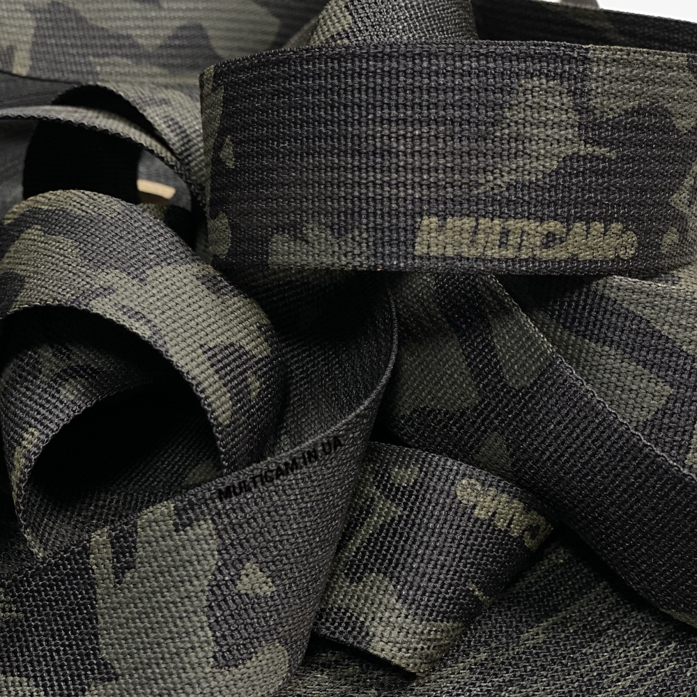 Стропа 38мм MultiCam Black (2-стороння)